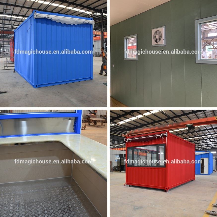 light blue container show with sunshade light blue container show with sunshade