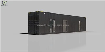Rumah Kontainer Pengiriman 40HQ Australia